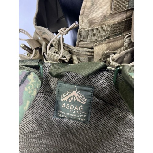 Разгрузка/плитник “ASDAG TACTICAL” укомплектованный бронесталью Бр5 в Арзамасе