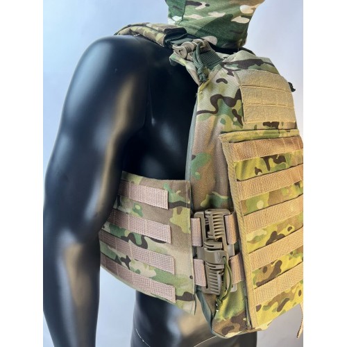 Бронежилет ЗАЩИТНИК в Арзамасе с кевларовым баллистическим пакетом C2, капами и бронеплитами Бр5