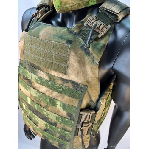 Бронежилет ЗАЩИТНИК в Арзамасе с кевларовым баллистическим пакетом C2, капами и бронеплитами Бр5