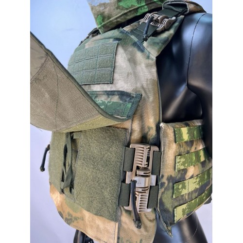 Бронежилет ЗАЩИТНИК в Арзамасе с кевларовым баллистическим пакетом C2, капами и бронеплитами Бр5