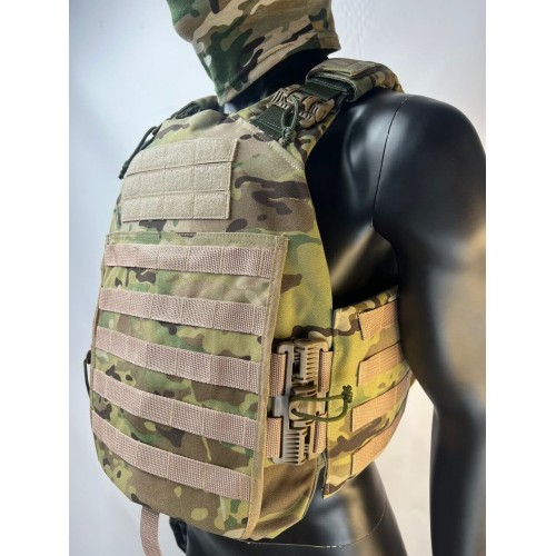 Бронежилет ЗАЩИТНИК в Арзамасе с кевларовым баллистическим пакетом C2, капами и бронеплитами Бр5