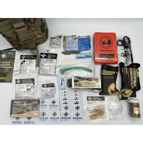 Военная тактическая аптечка RHINO RESCUE 25в1 в Арзамасе
