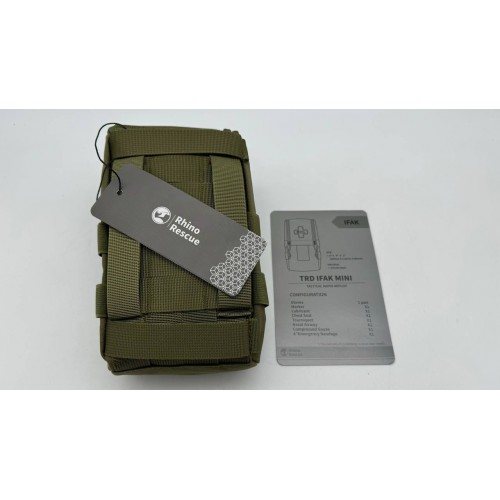 Военная тактическая аптечка RHINO RESCUE IFAK TRD MINI 11в1 в Арзамасе