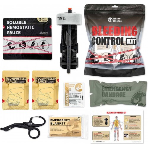 Комплект для остановки кровотечений «Bleeding Control Kit» Rhino Rescue в Арзамасе