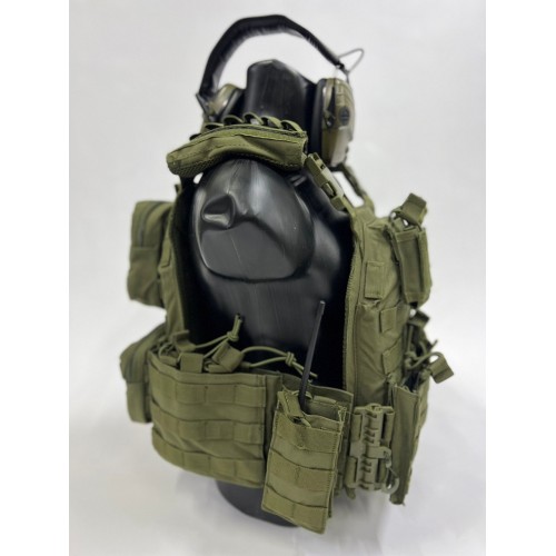 Жилет (плитник быстросъёмный YAKEDA/разгрузка) укомплектованный в Арзамасе