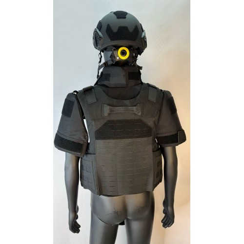 Бронежилет разгрузочный UNIVERSAL ARMOR в Арзамасе (СВМПЭ + бронеплиты Бр5 класса) черный