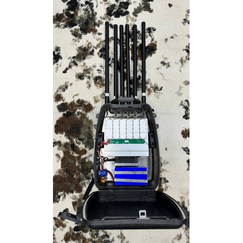 Рюкзак Гарпия CKJ-1704-Mobile подавитель дронов в Арзамасе 6 каналов 300W