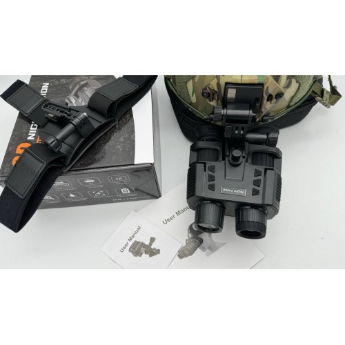 Прибор ночного видения NV-8000 v2.0 3D NIGHT VISION 4K VIDEO с адаптером на шлем в Арзамасе