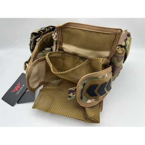 Пояс разгрузочный YAKEDA тактический с подсумками в Арзамасе