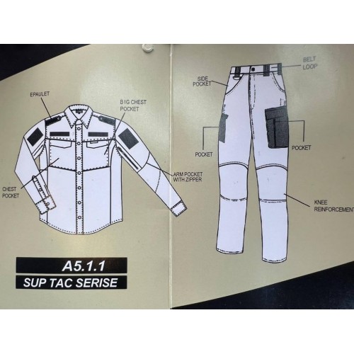 Костюм тактический А5.1.1 «Офицер» (брюки + рубашка) в Арзамасе