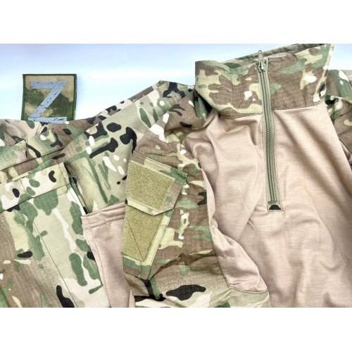 Костюм тактический с наколенниками и налокотниками камуфляжный MTP «Shark  Skin» в Арзамасе