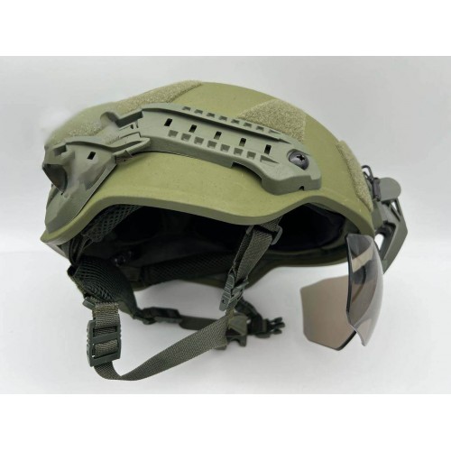 Откидные флип очки с кронштейном на шрауд для тактического шлема в Арзамасе