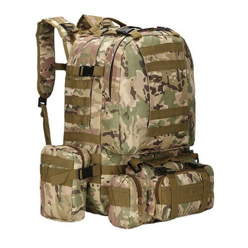 Рюкзак тактический 55 л со съемными подсумками в Арзамасе