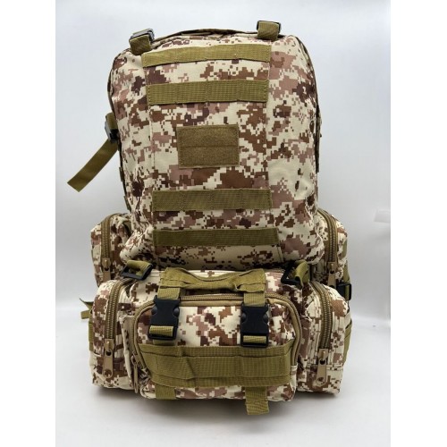 Рюкзак тактический 55 л песок/пиксель в Арзамасе