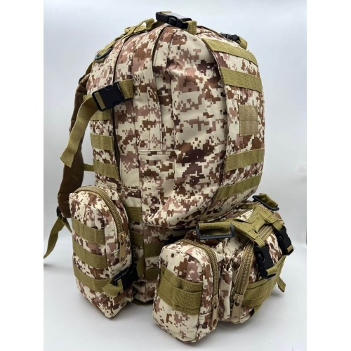Рюкзак тактический 55 л песок/пиксель в Арзамасе