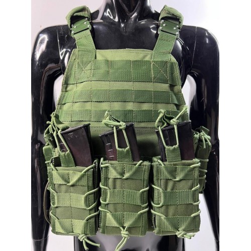 Тактический разгрузочный жилет/плитник с подсумками на molle . Быстросъёмный cobra / fast Drop в Арзамасе