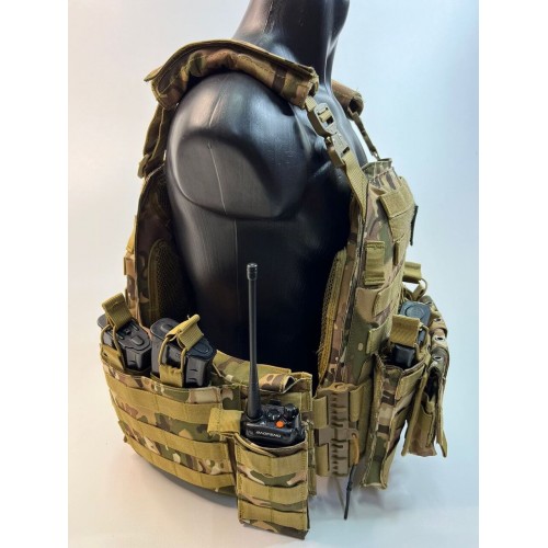 Жилет (плитник быстросъёмный/разгрузка) с возможностью установки боковых плит или боковых баллистических пакетов в Арзамасе