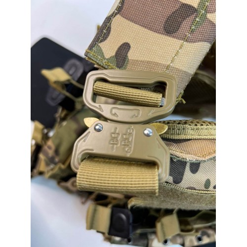 Жилет (плитник быстросъёмный/разгрузка) с возможностью установки боковых плит или боковых баллистических пакетов в Арзамасе